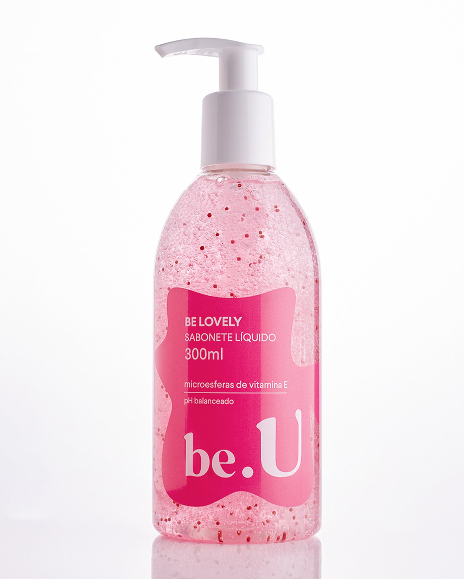 Sabonete líquido be lovely 300ml rosa | be.U by Riachuelo