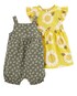 Macaquinho e vestido bebê floral multicor | Carter's