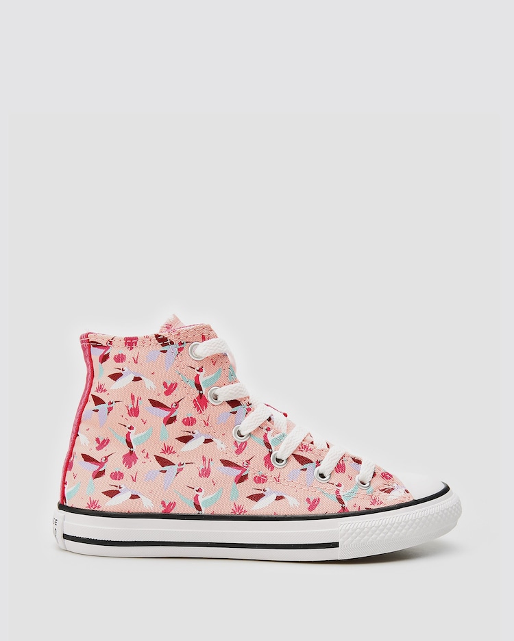 Riachuelo Tênis Chuck Taylor beija-flor rosa Converse All Star
