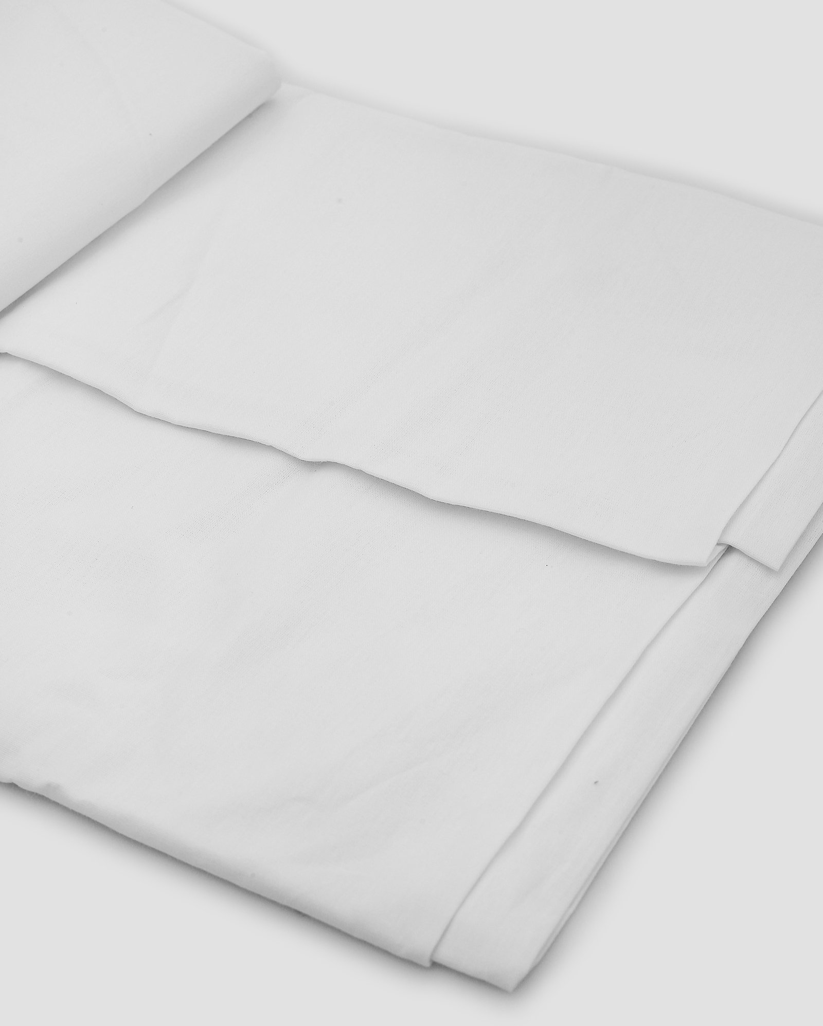 Lençol de cama sem elástico percal 160 fios - QUEEN Branco | Casa Riachuelo