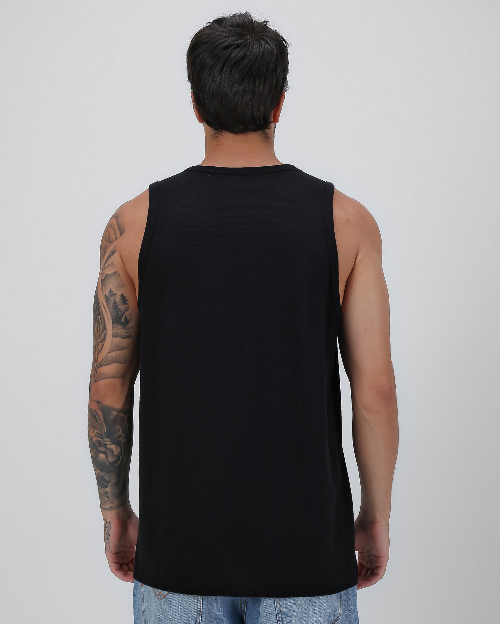 Regata masculina texturizada - Preto | Pool