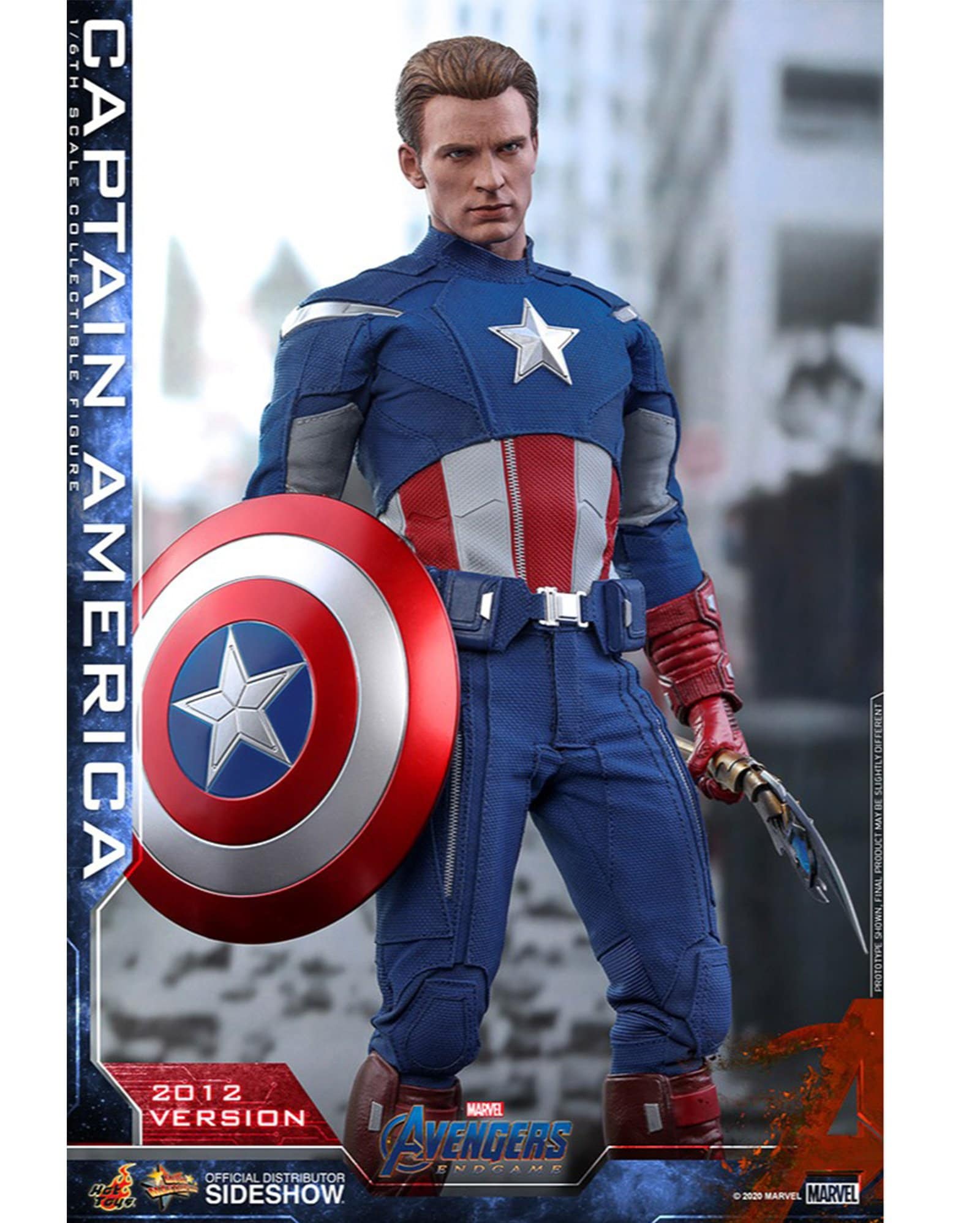 Riachuelo | Figura Captain America (2012 Version) Avengers Endgame