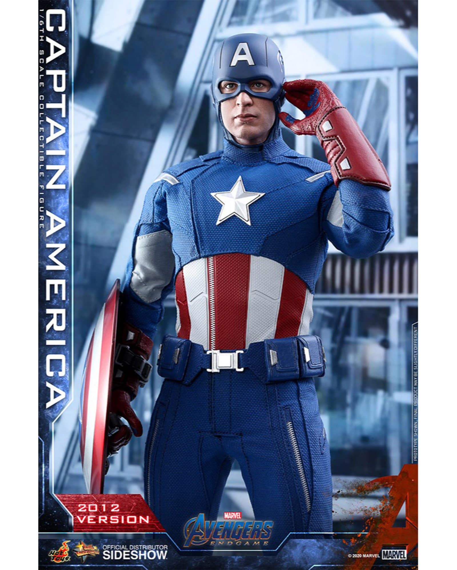 Riachuelo | Figura Captain America (2012 Version) Avengers Endgame