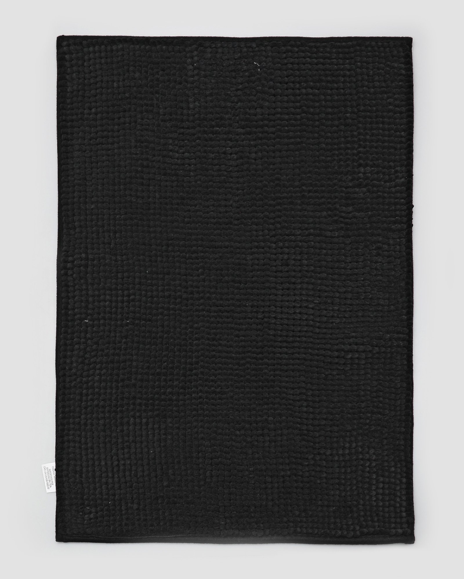 Tapete de banheiro chenille preto | Casa Riachuelo