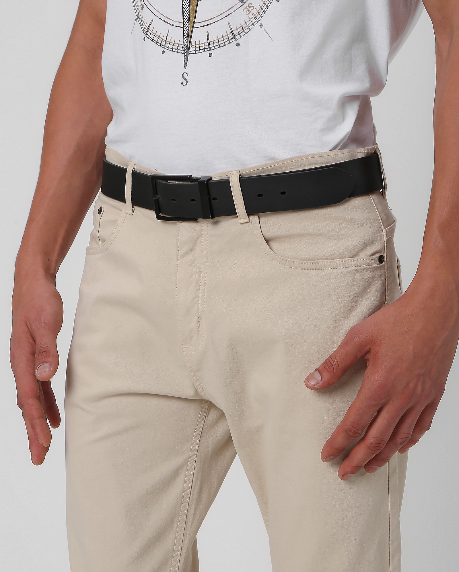 Cinto masculino dupla face preto | Pool by Riachuelo