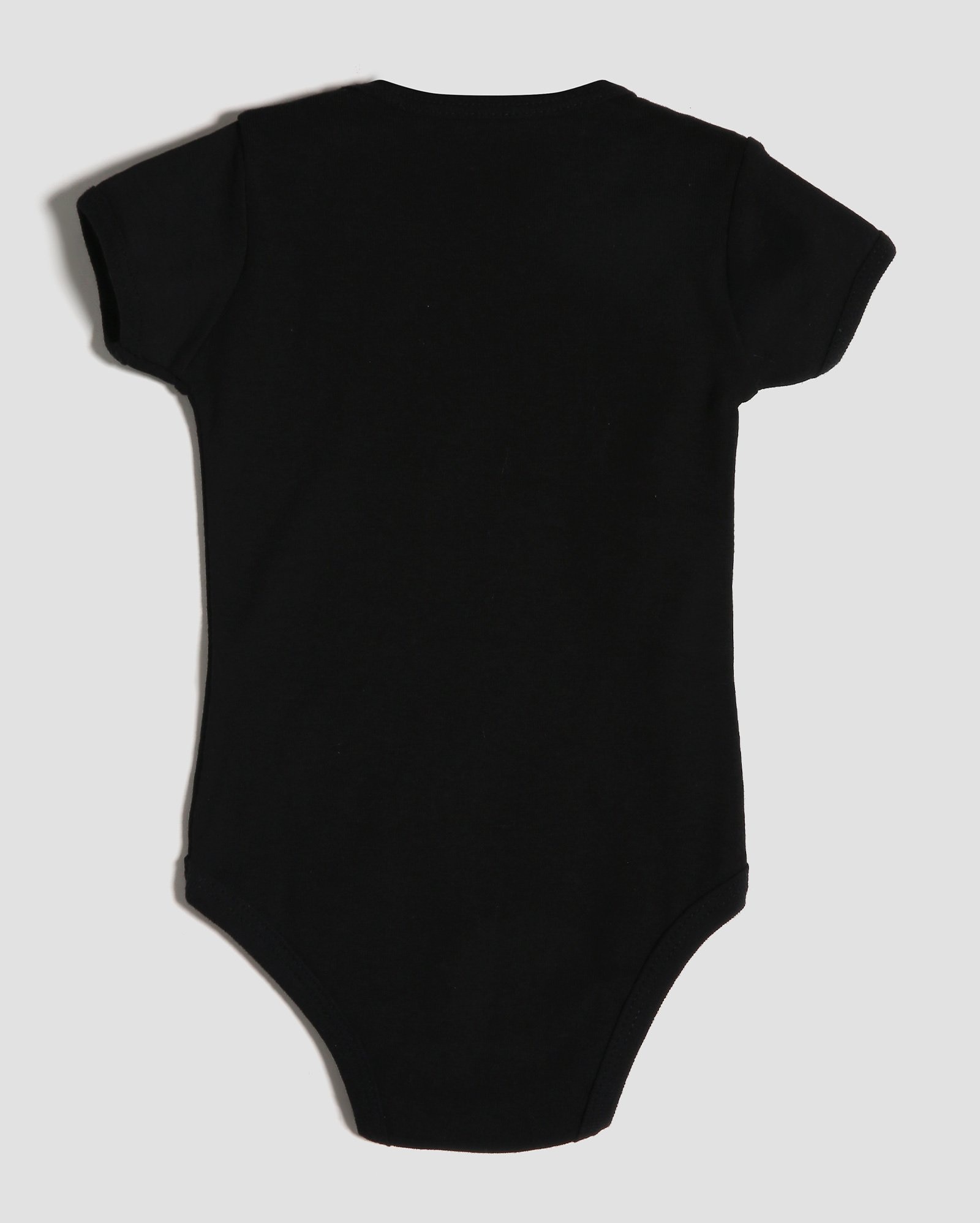 Body bebê manga curta lettering preto | Baby Way