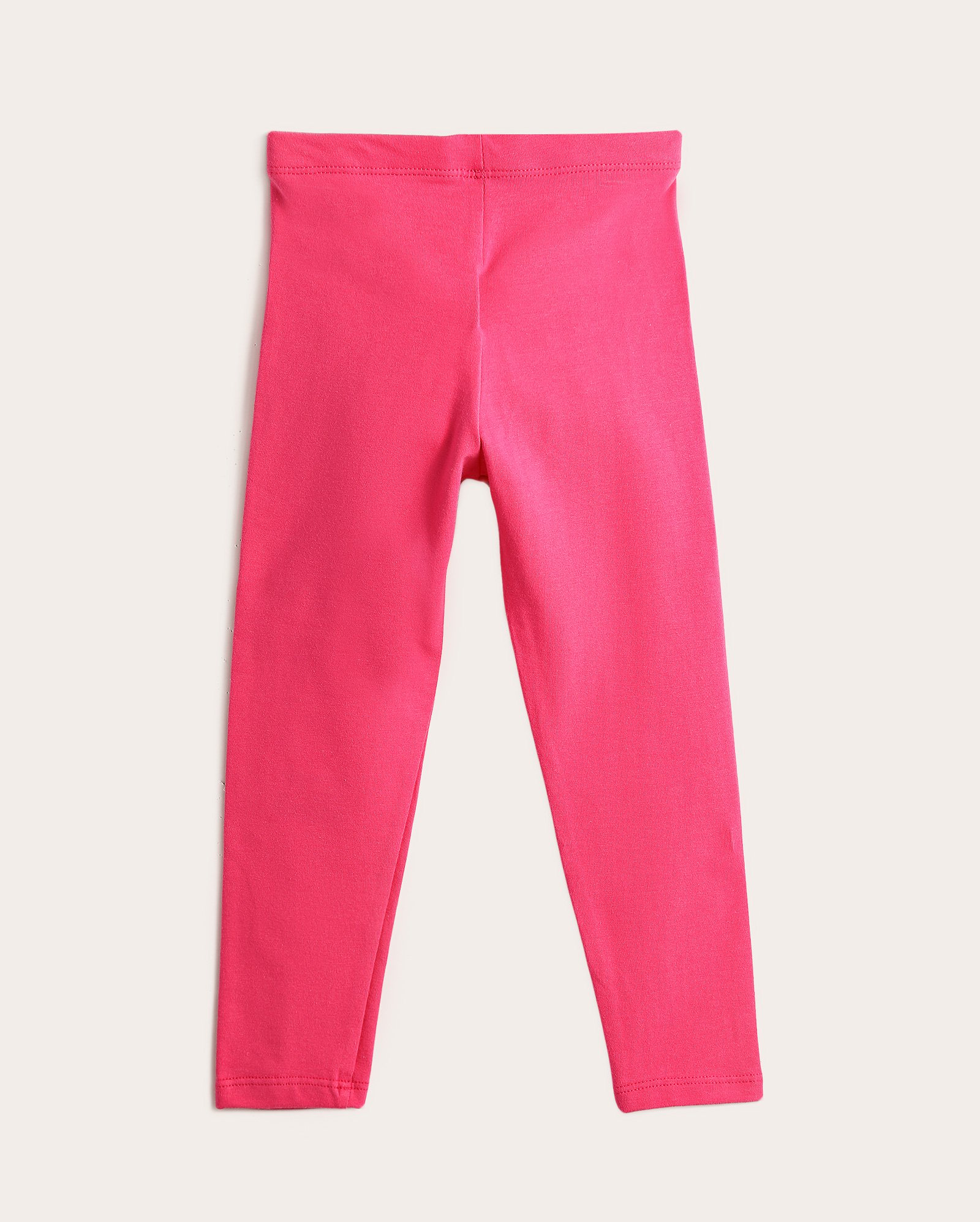 Calça legging infantil de algodão 1-4A - Rosa | Pool Kids