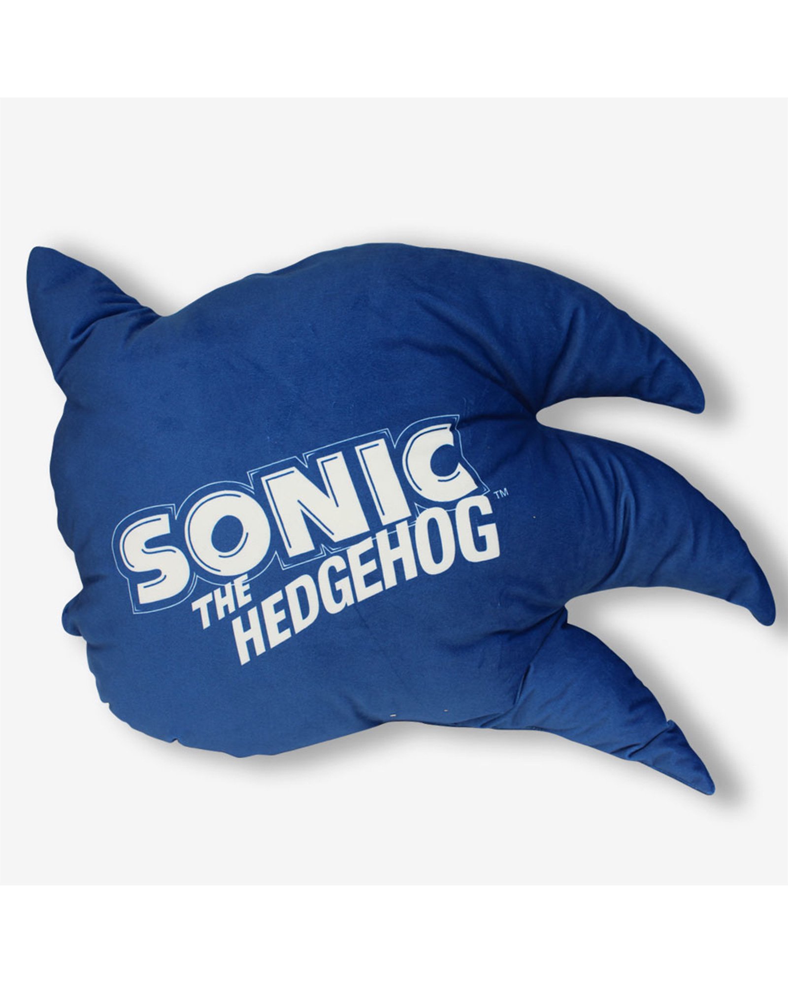 Almofada formato cabeça do Sonic speed azul | SEGA
