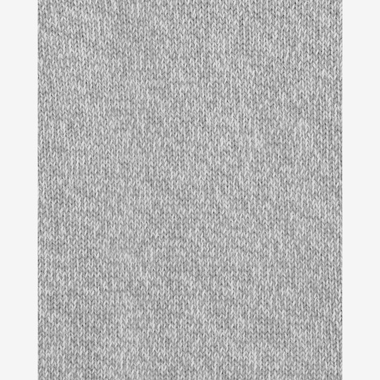 Suéter infantil de tricot gola alta cinza | Carter's