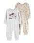 Kit macacão bebê 2 peças fazendinha multicor | Carter's
