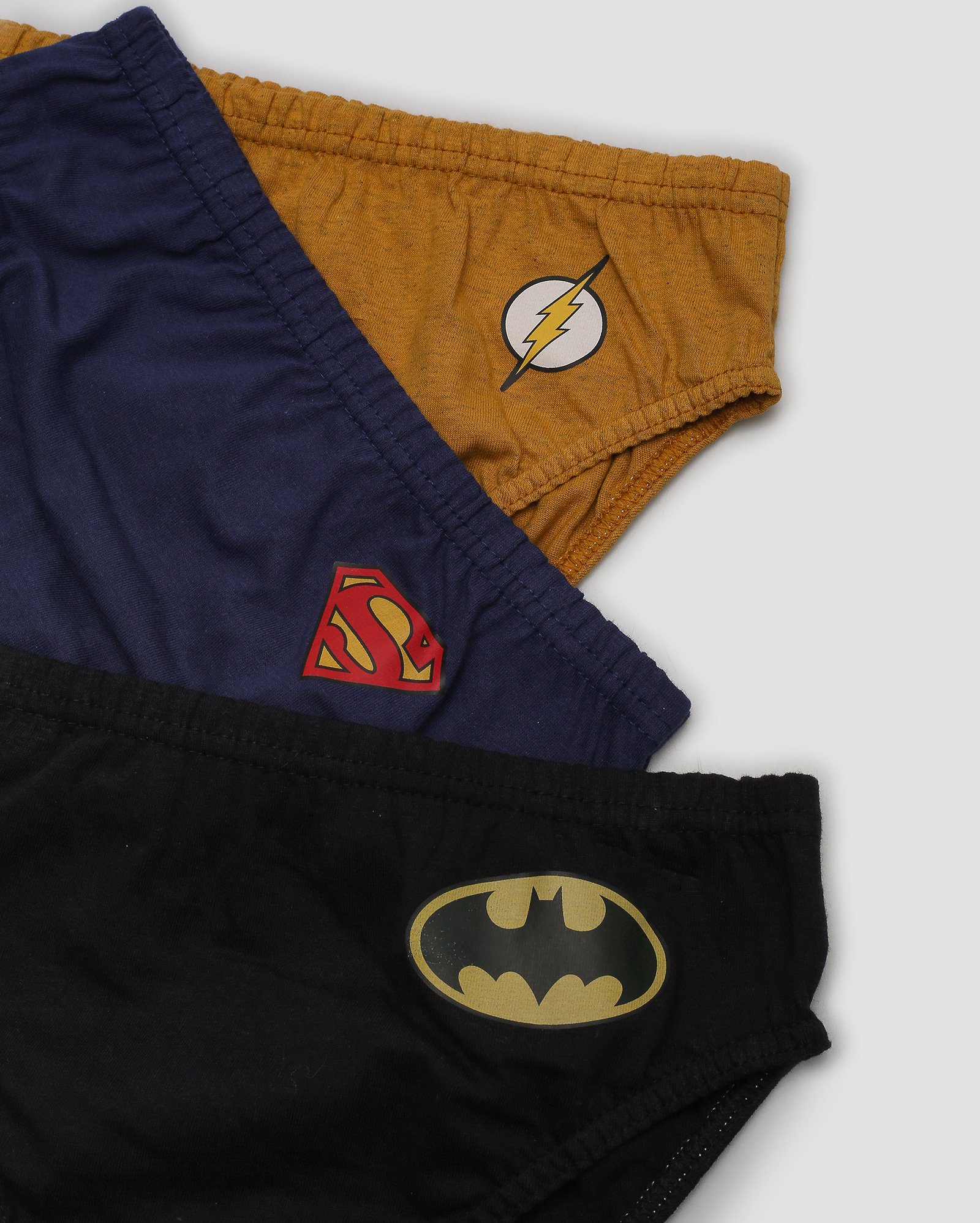 Kit cueca infantil 5 peças Liga da Justiça multicor | DC Comics