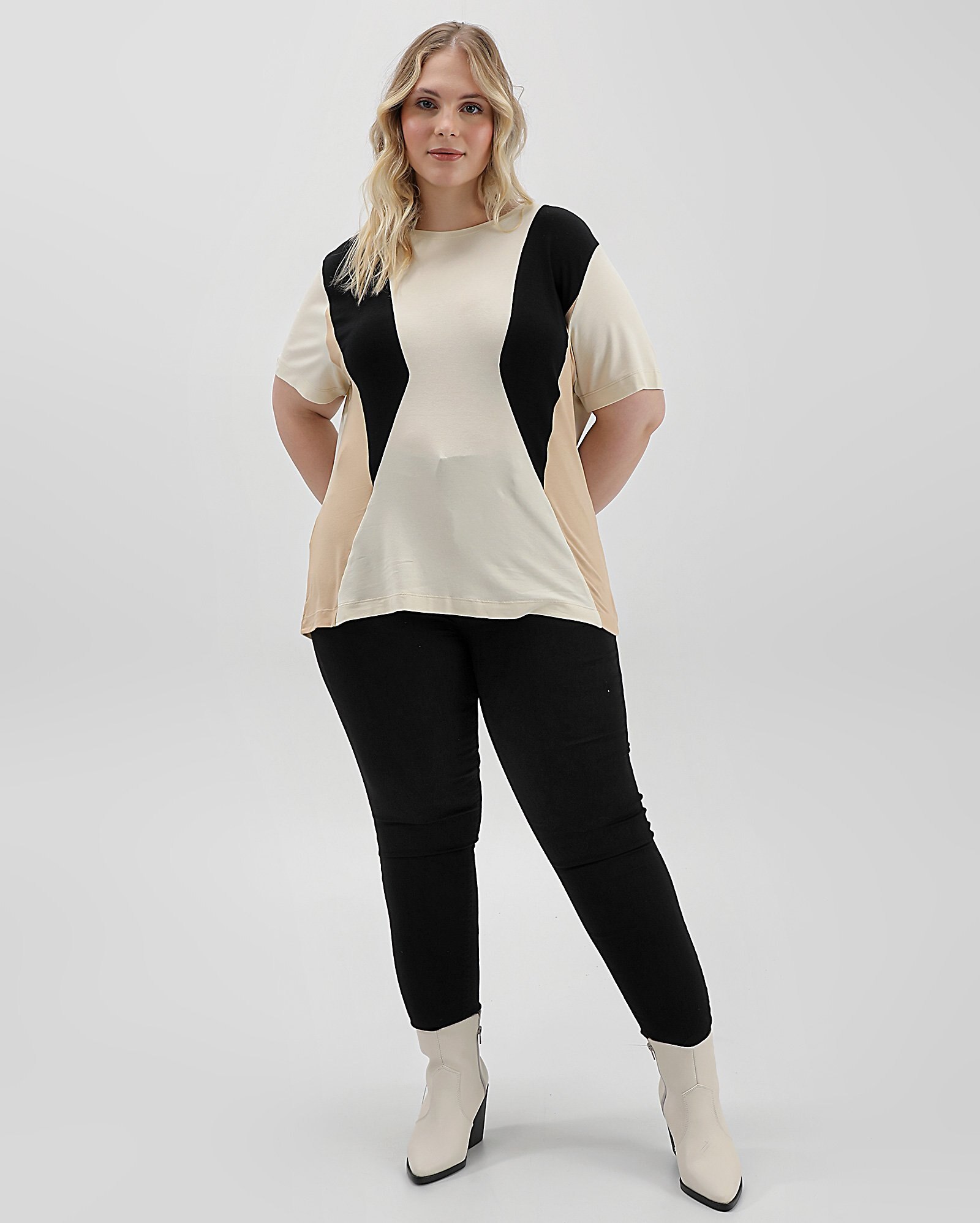 Calça black jeans plus size feminina skinny | AK Plus by Riachuelo