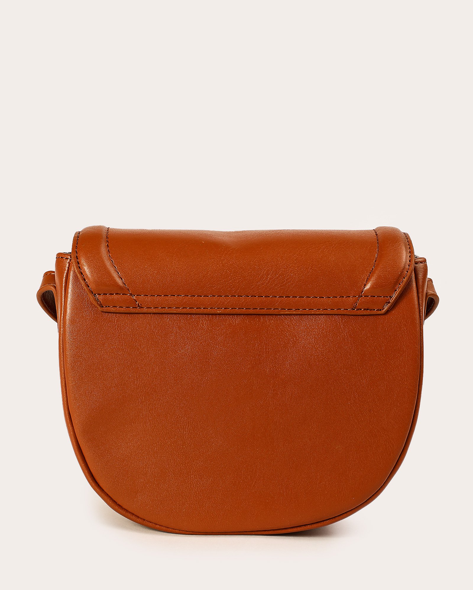 Bolsa tiracolo de poliuretano - Marrom Mescla | Accessori by Riachuelo