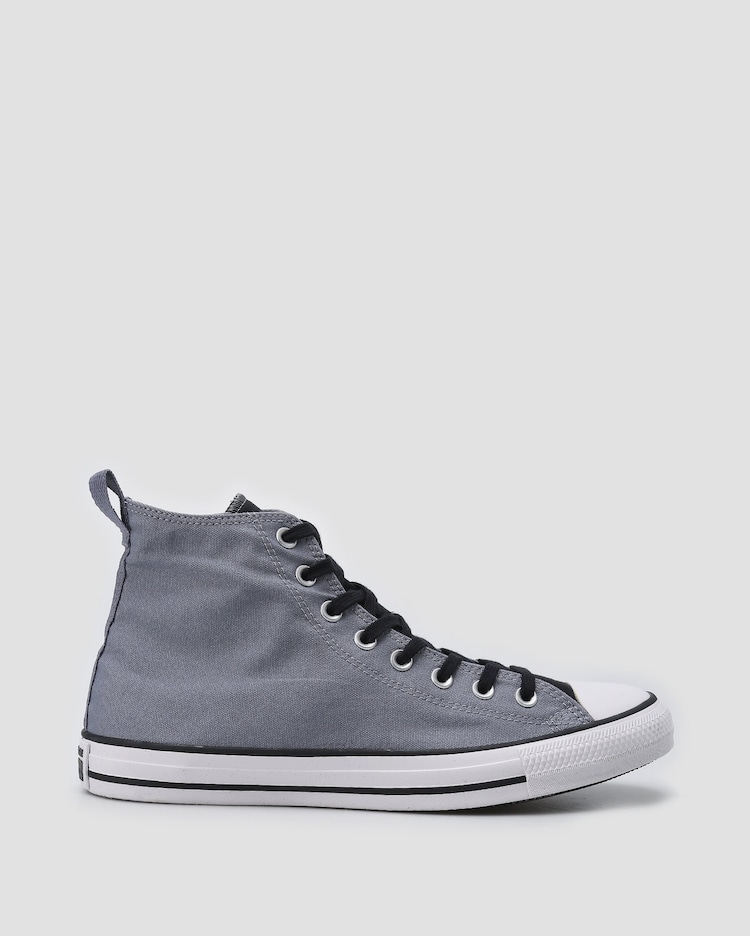 Riachuelo Tênis masculino cano alto Chuck Taylor Workwear cinza