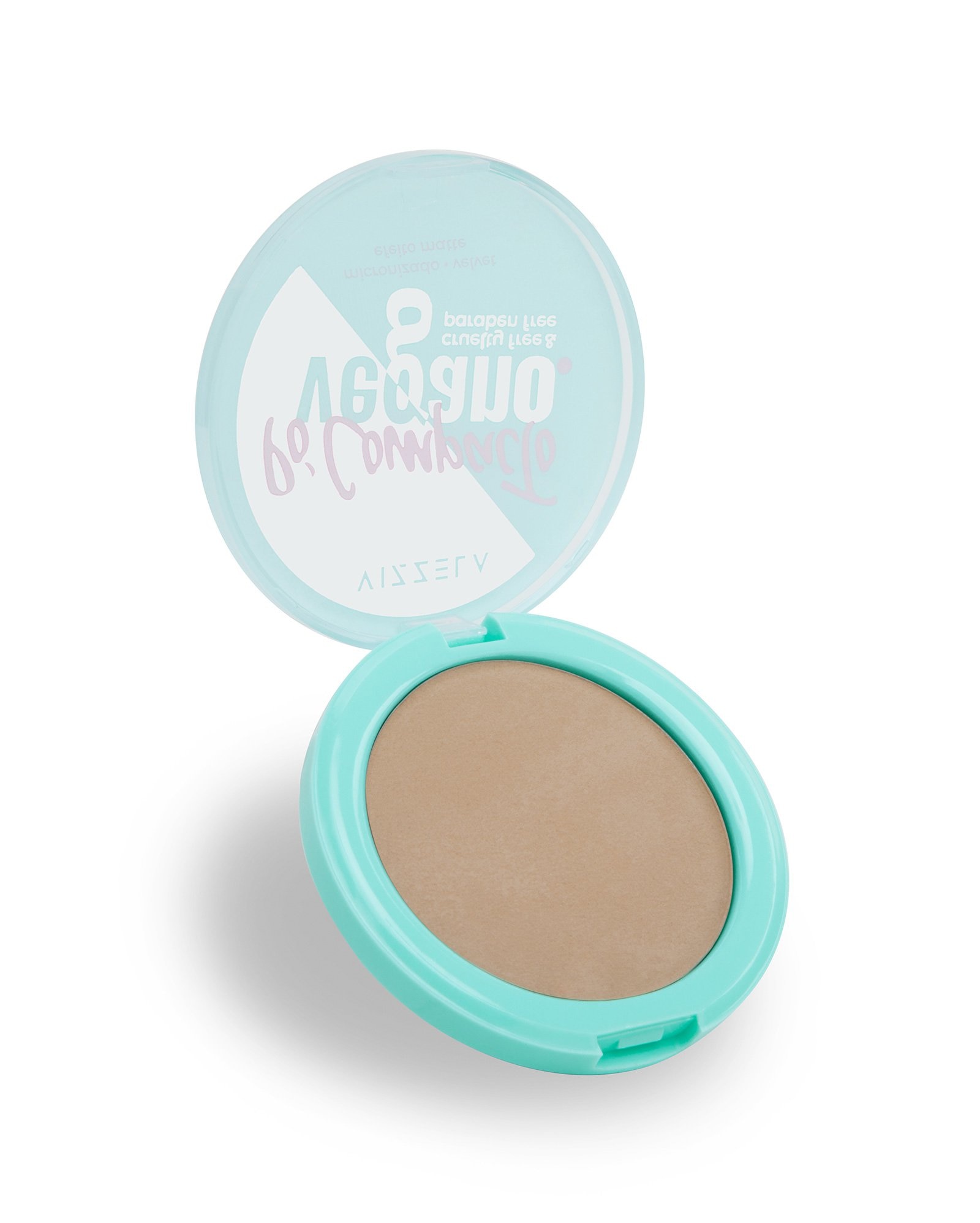Pó compacto vegano 9g cor 06 | Vizzela Cosméticos