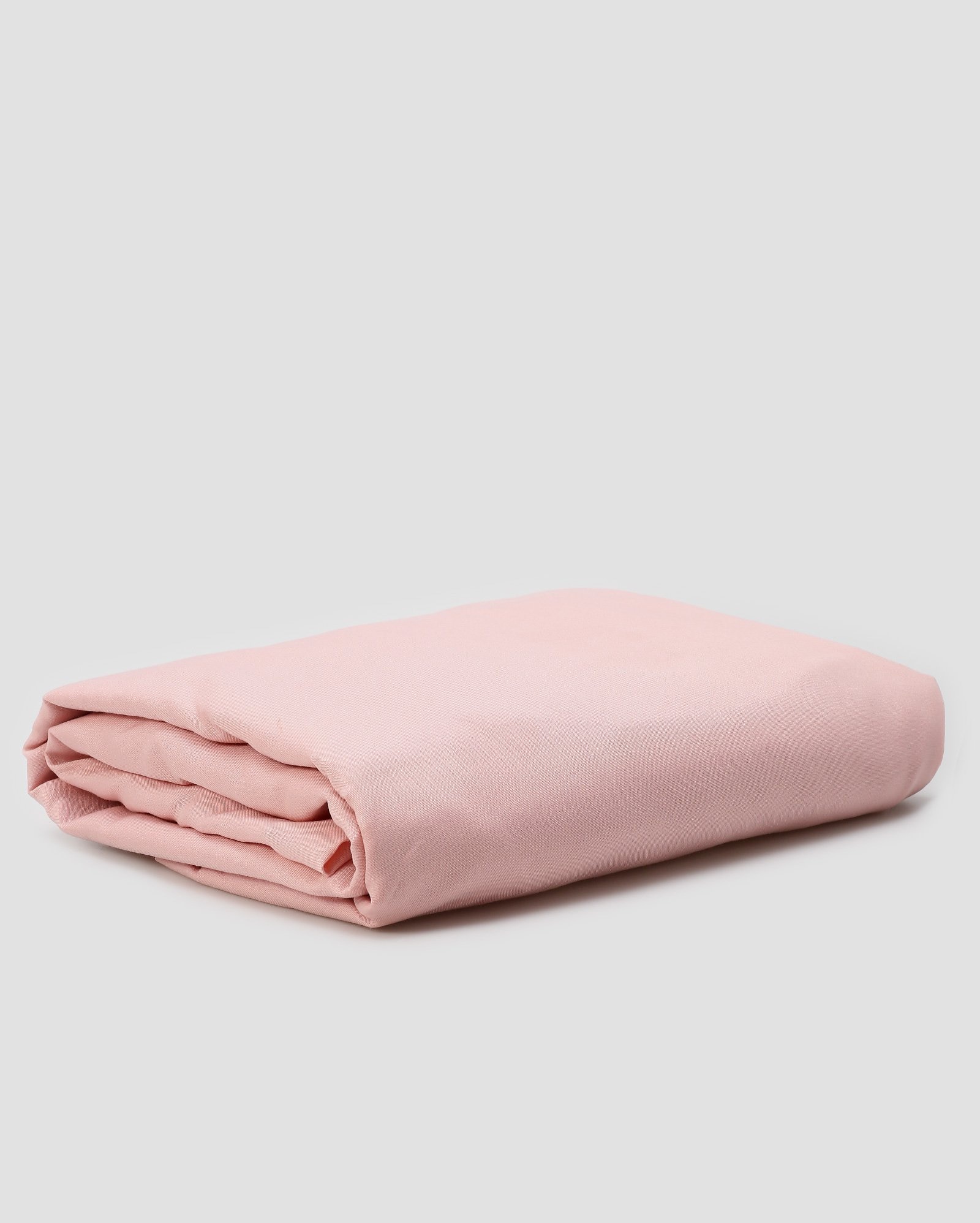 Lençol de cama com elástico de microfibra liso - CASAL Rosa Claro | Casa Riachuelo