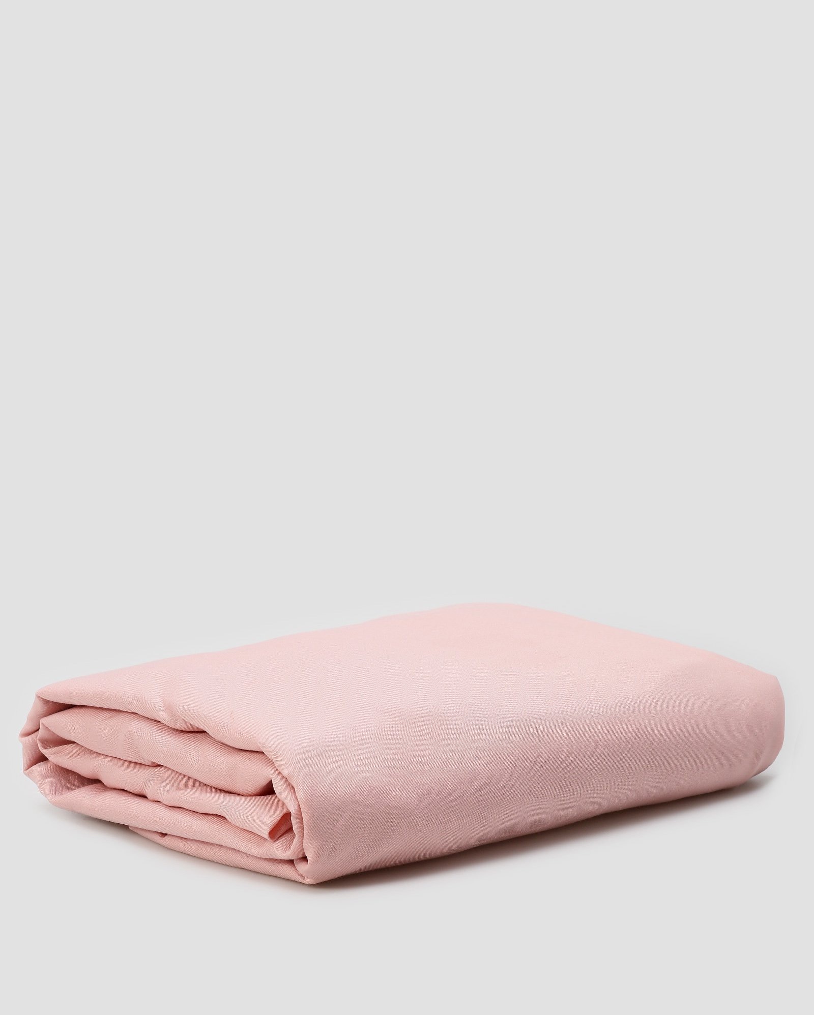 Lençol de cama com elástico de microfibra liso - QUEEN Rosa Claro | Casa Riachuelo