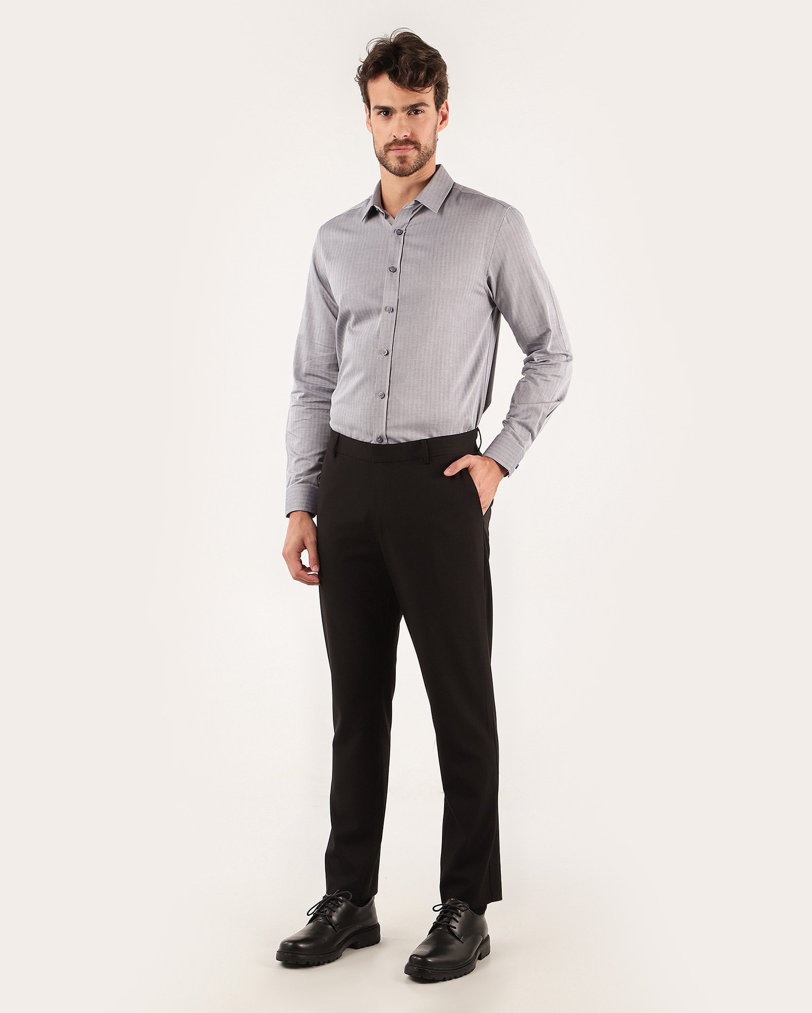 Calça social masculina slim preta | Original by Riachuelo