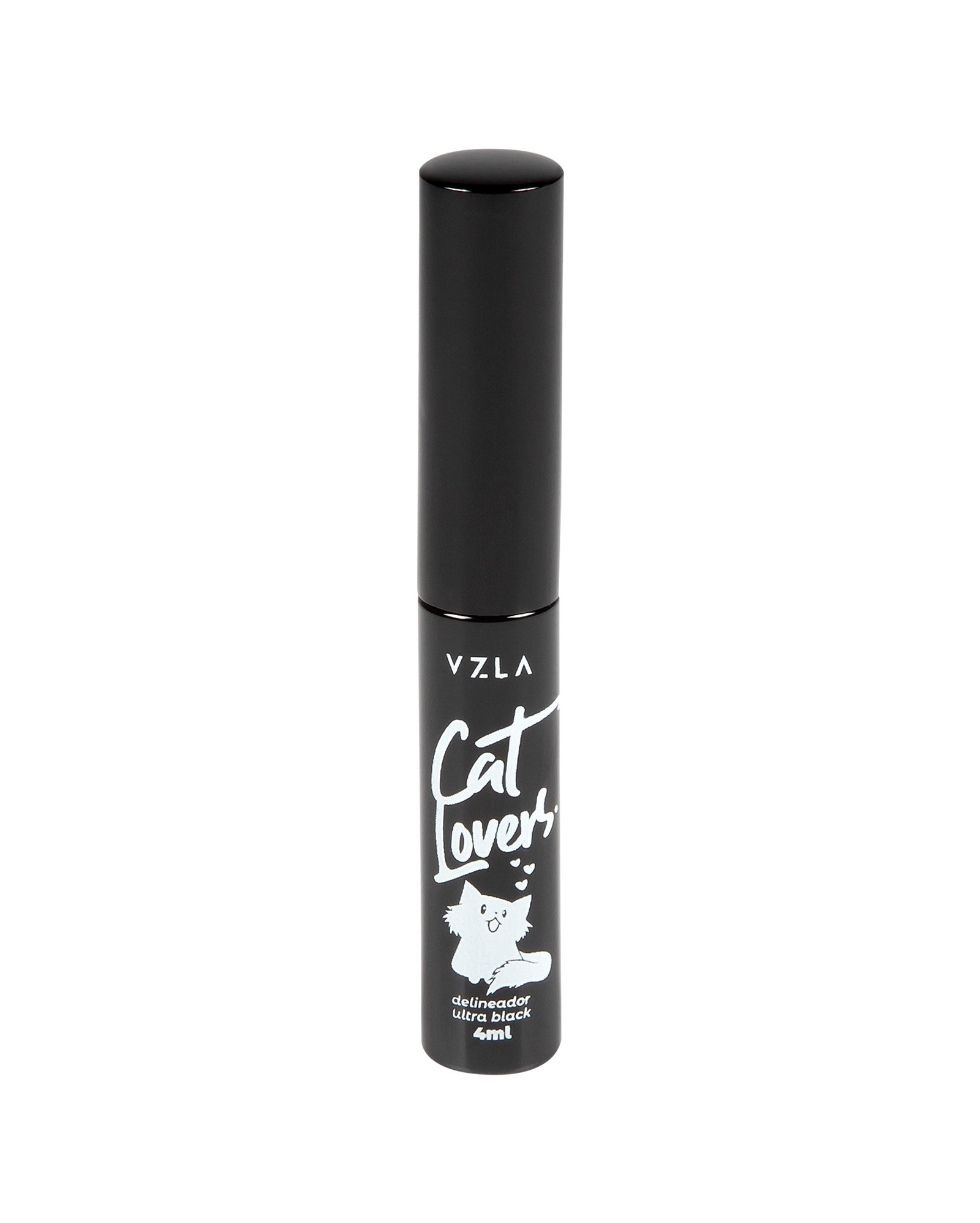 Delineador cat lovers preto | Vizzela Cosméticos