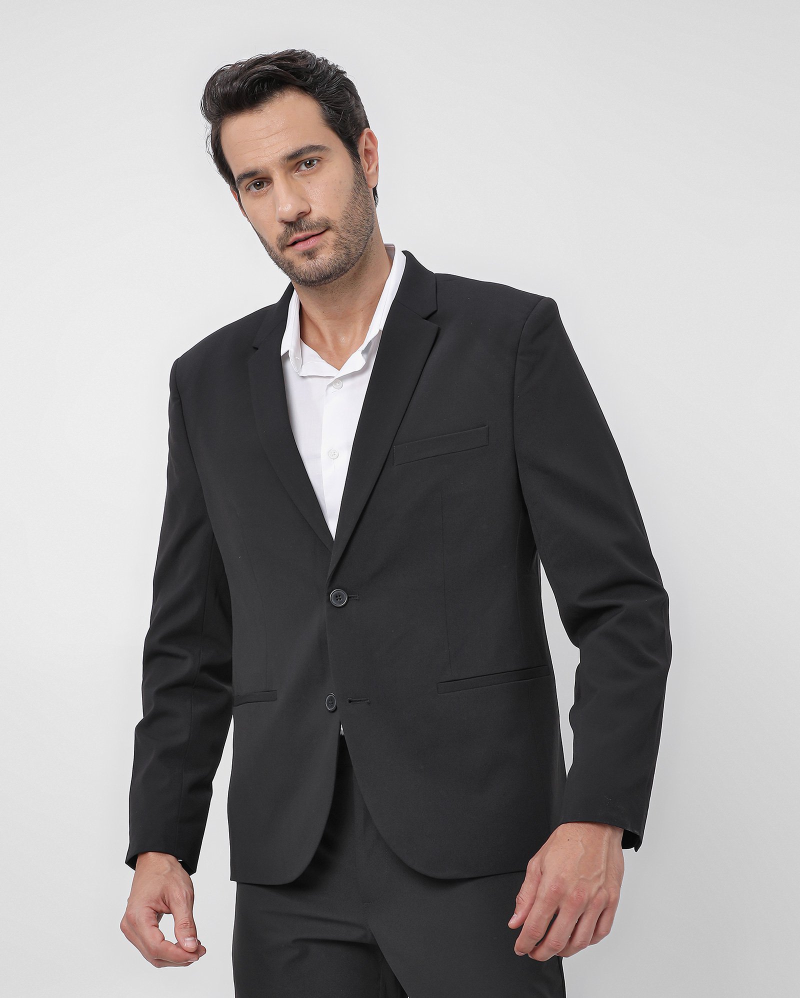 Blazer masculino slim alfaiatado preto | Original by Riachuelo