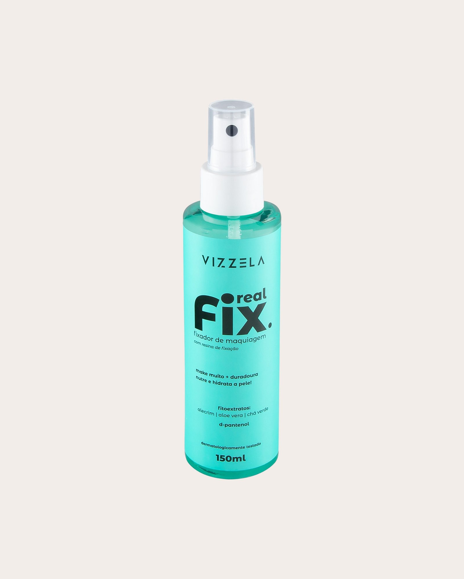 Fixador de maquiagem Real Fix 150ml | Vizzela Cosméticos