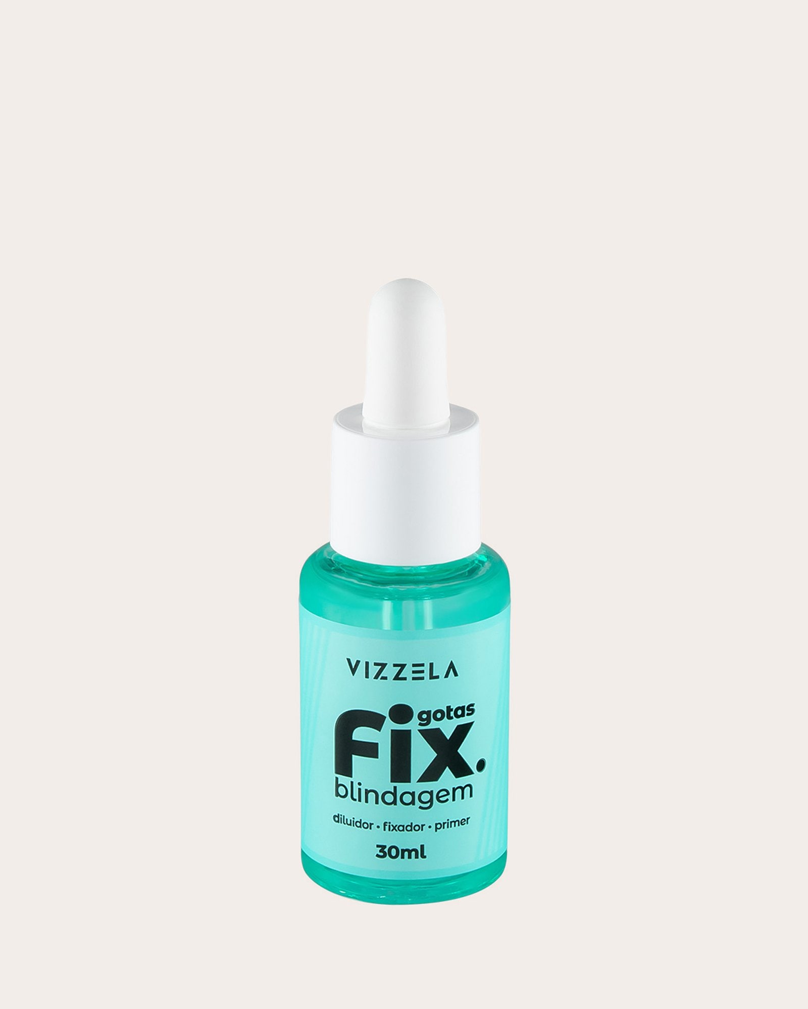 Primer blindagem gotas fix 30ml | Vizzela Cosméticos