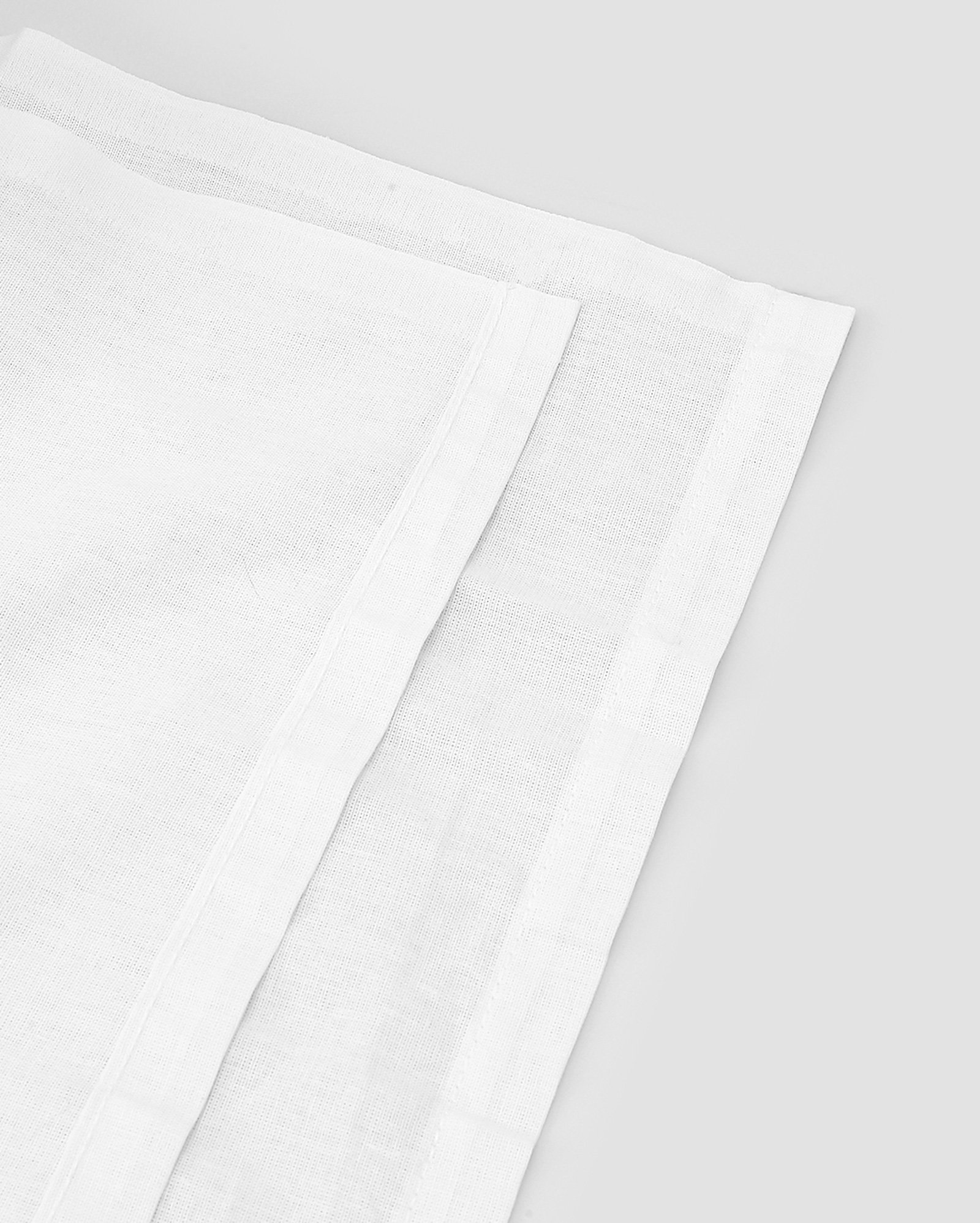 Lençol de cama sem elástico em algodão 120 fios - SOLTEIRO Branco | Casa Riachuelo