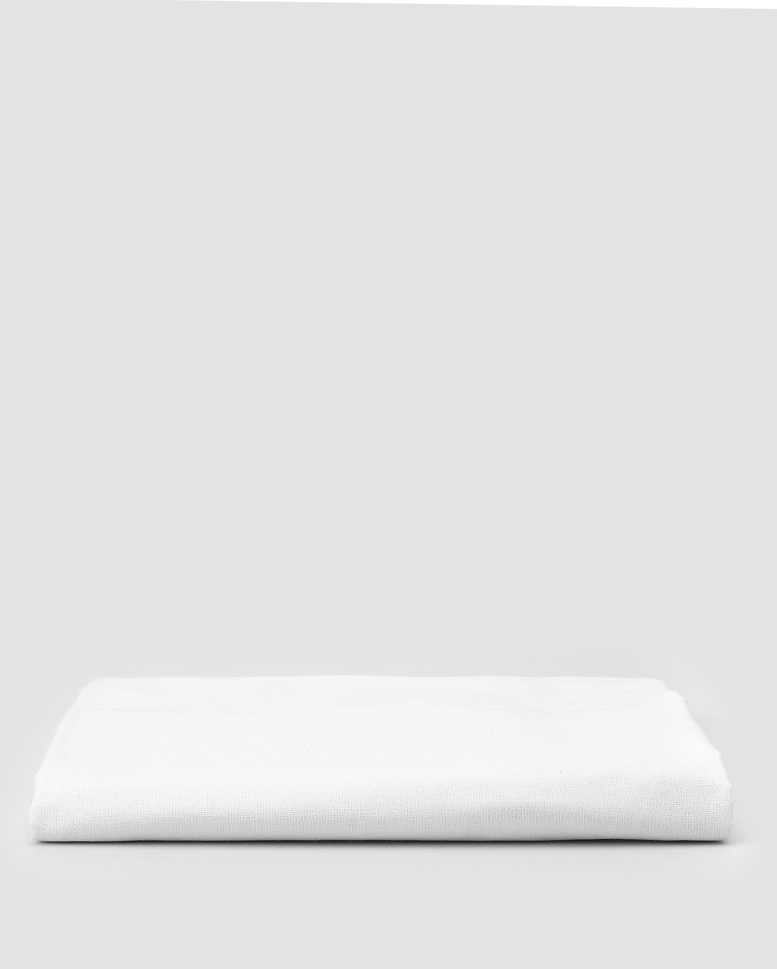 Lençol de cama sem elástico em algodão 120 fios - SOLTEIRO Branco | Casa Riachuelo