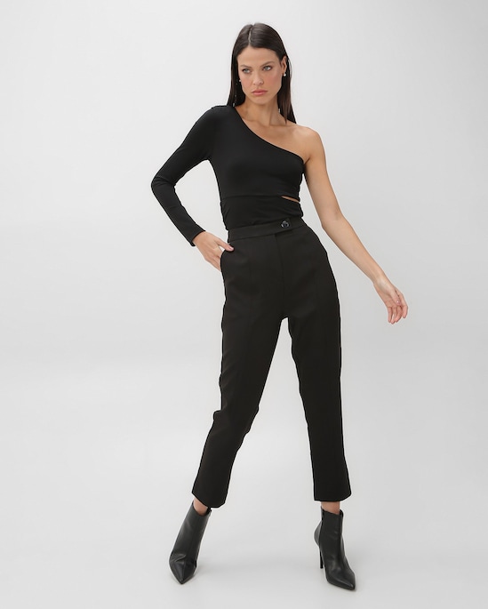 Calça feminina cenoura Aurora alfaiataria | Riachuelo