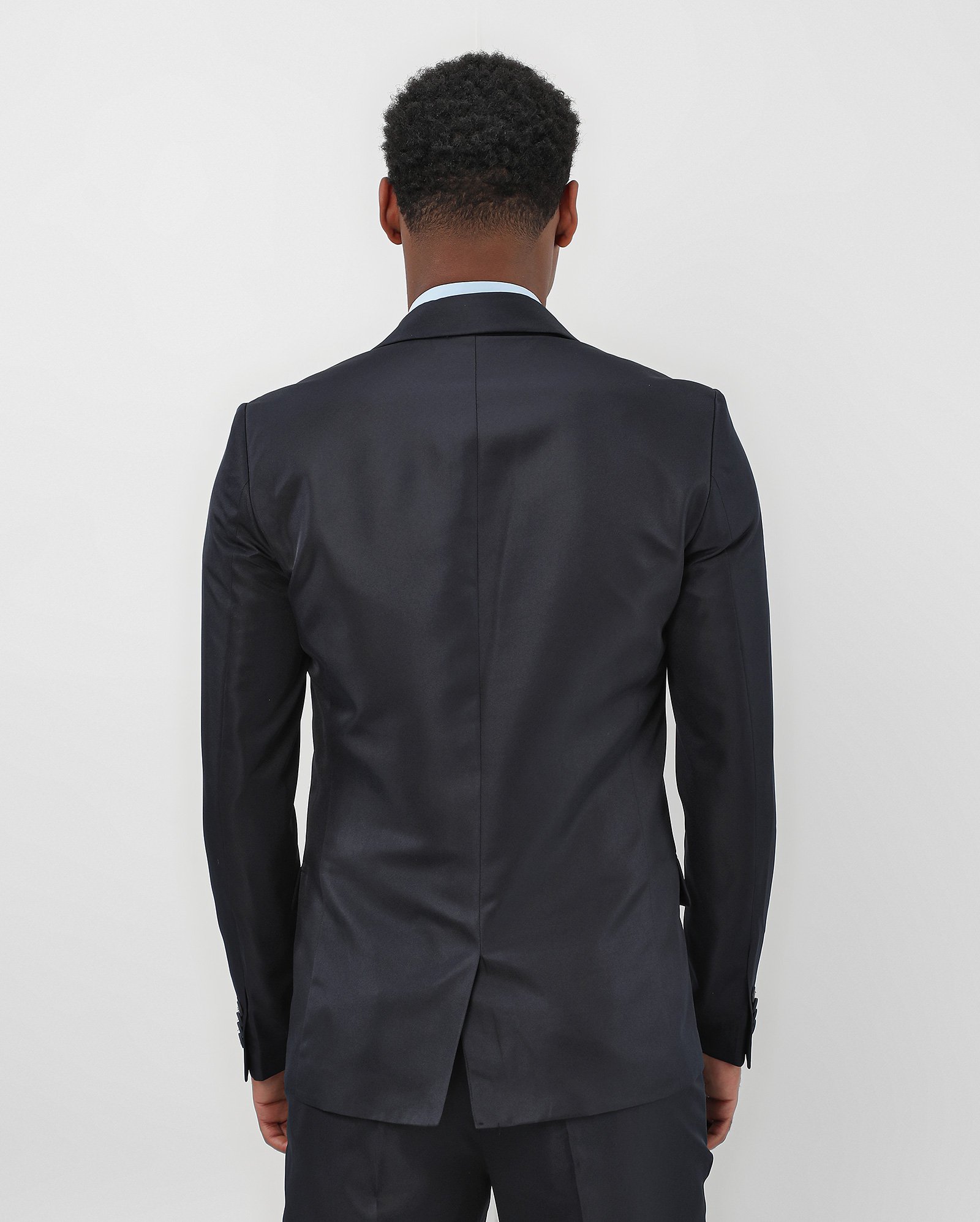 Blazer masculino slim alfaiatado com ombreiras - Azul Petróleo | Original by Riachuelo