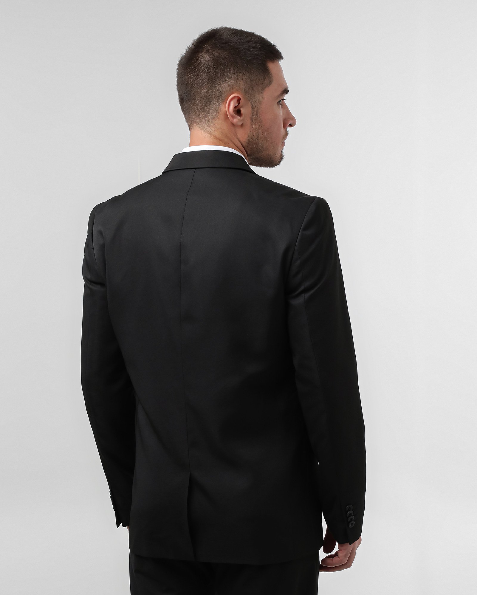 Blazer masculino slim alfaiatado com ombreiras - Preto | Original by Riachuelo