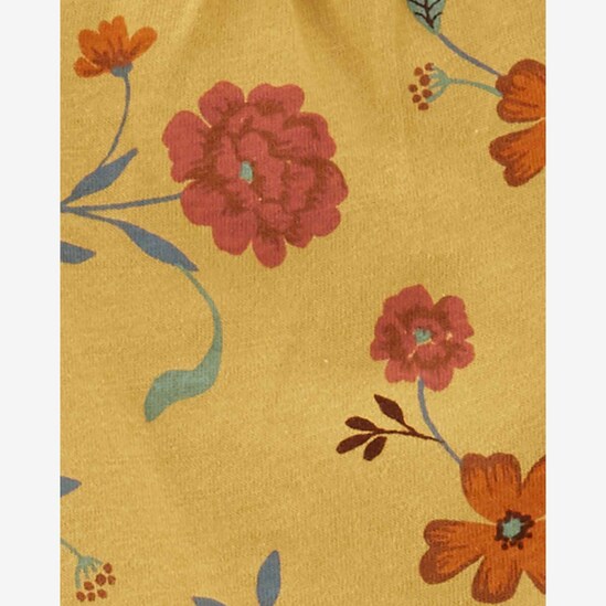 Conjunto longo bebê 2 peças floral multicor | Carter's