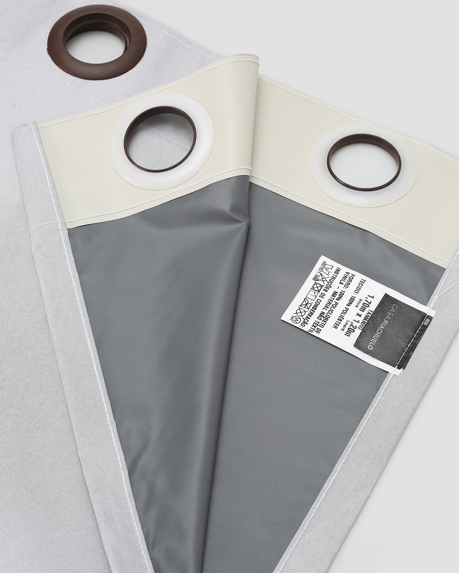 Cortina blackout New Basic 1,70x2,40m - Off-white | Casa Riachuelo
