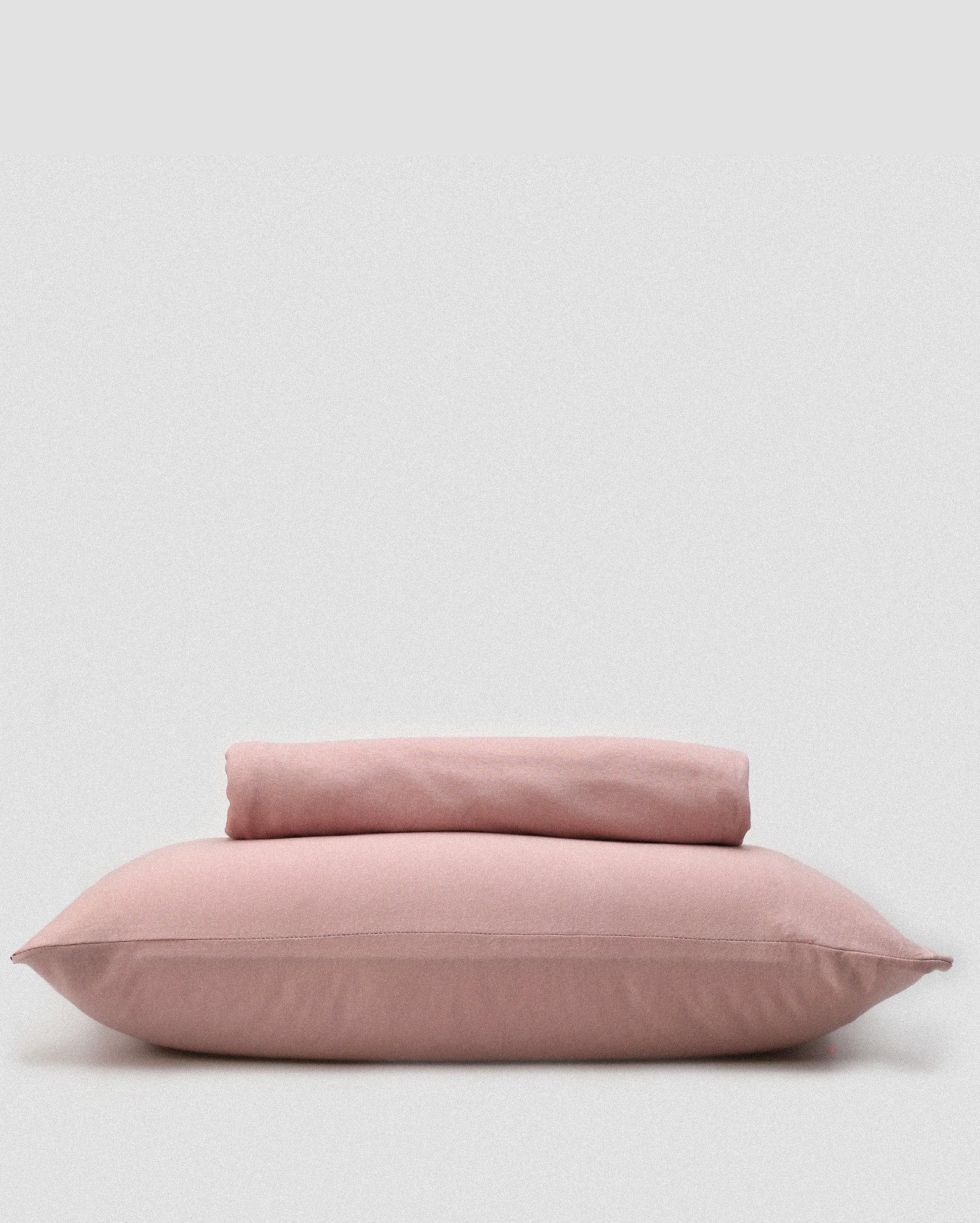 Jogo de cama malha Camafeu - SOLTEIRO Rosa Claro | Casa Riachuelo