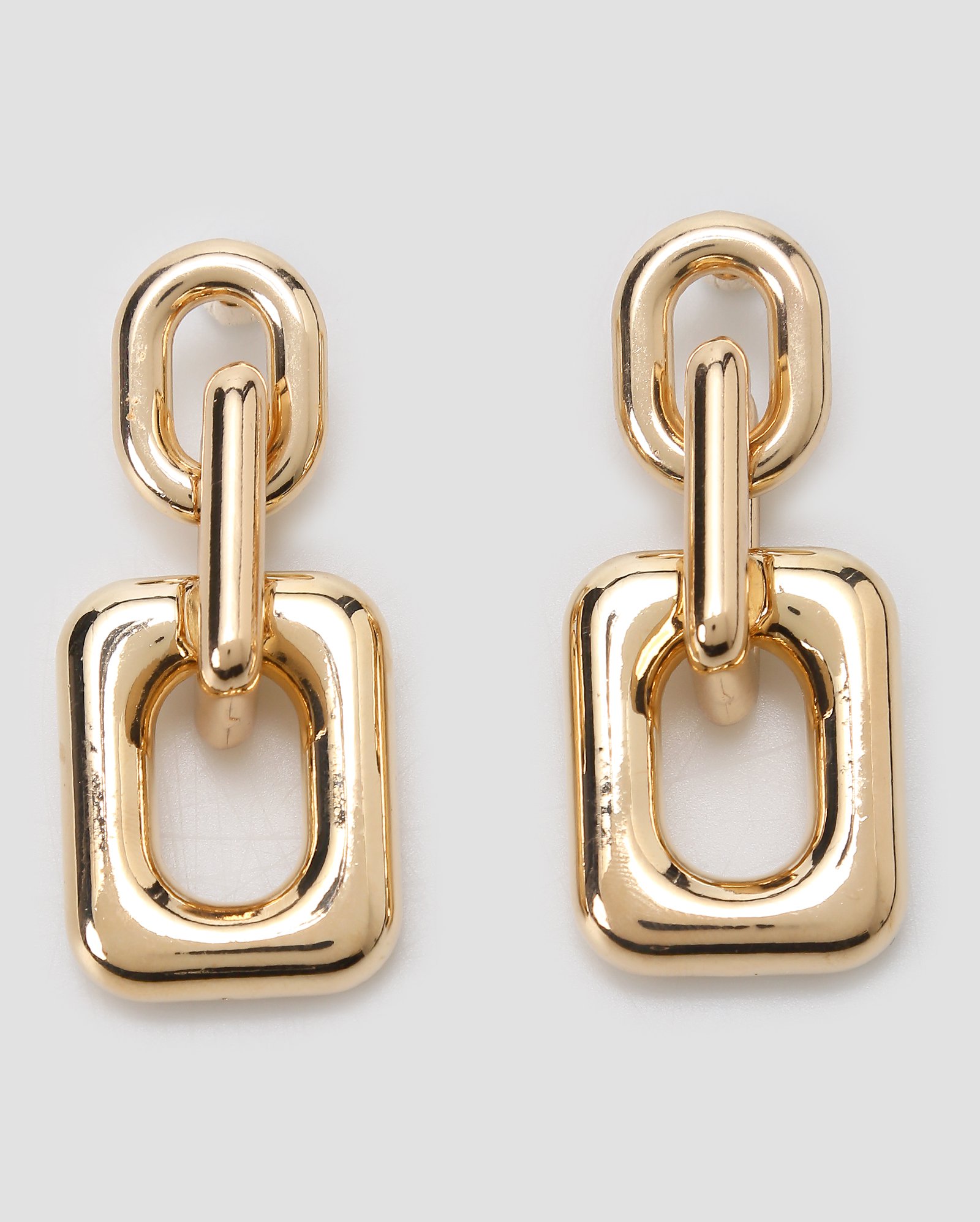 Brinco feminino de correntes - Dourado | Accessori by Riachuelo