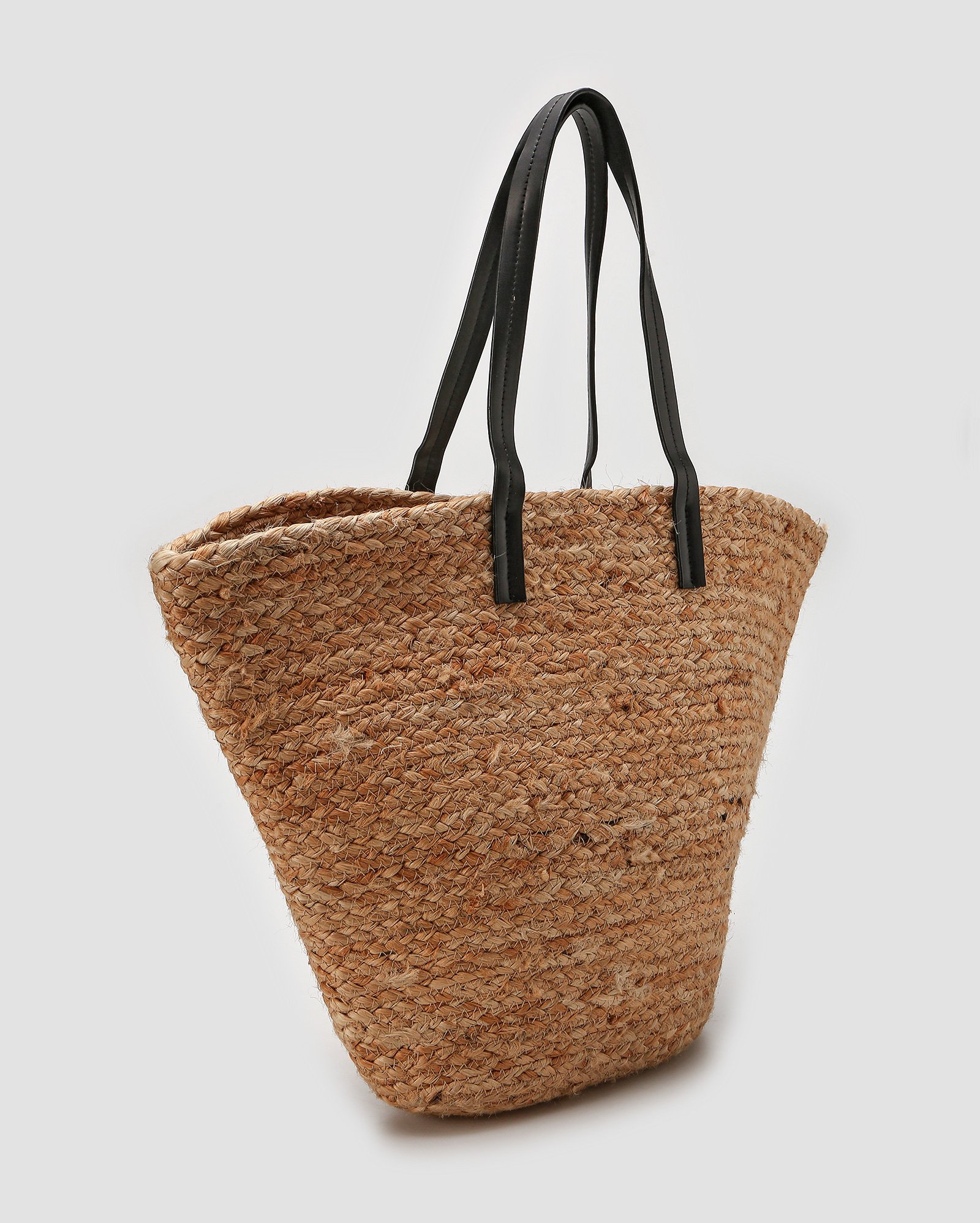 Bolsa feminina de juta com alça bege | Accessori by Riachuelo