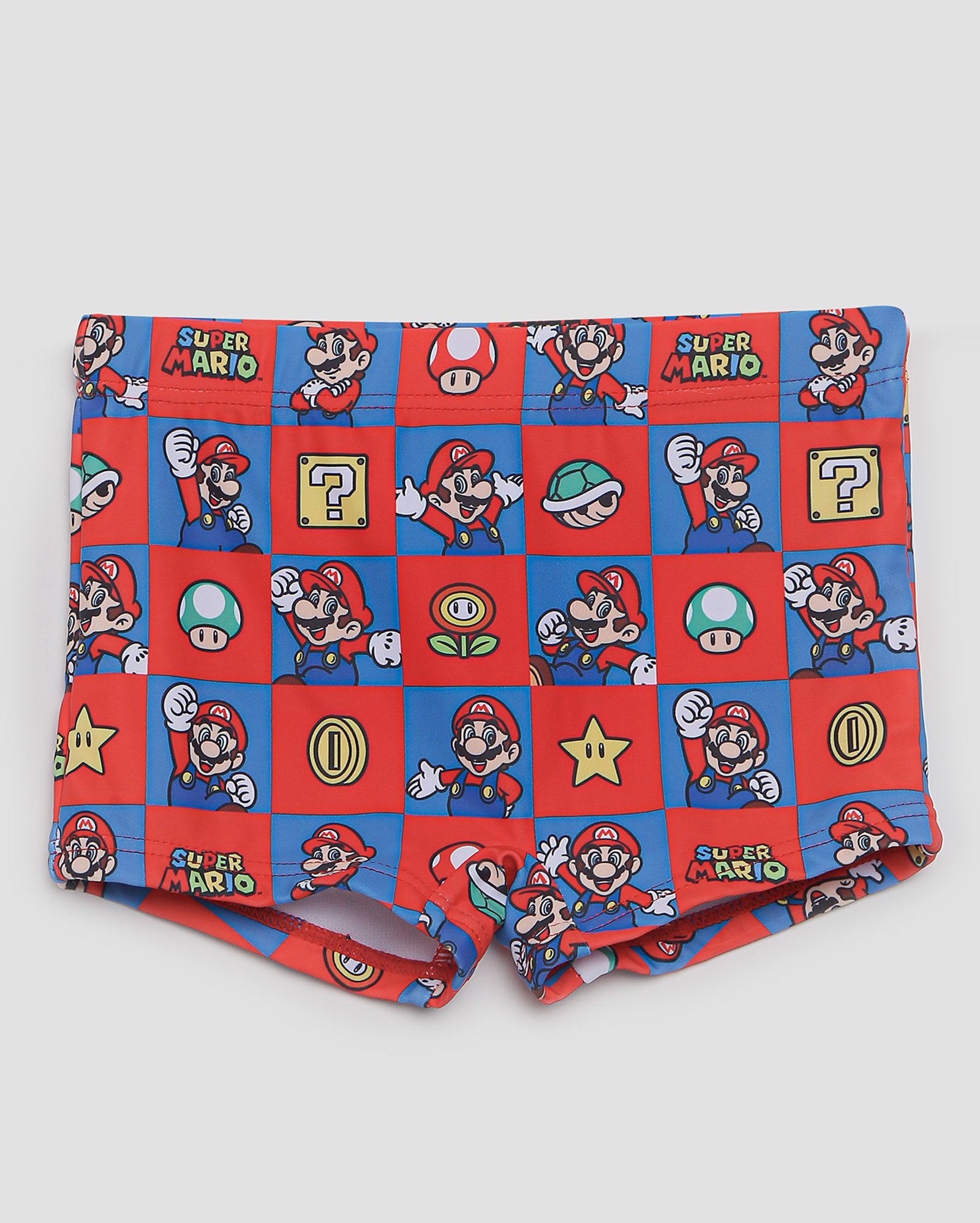 Sunga infantil Mario Bros 4-12A multicor | Nintendo