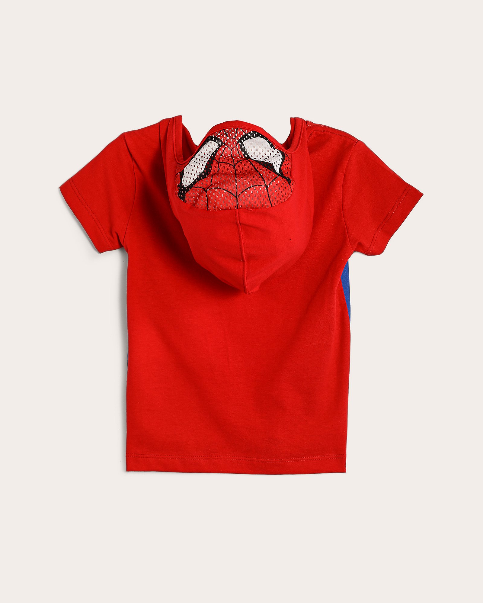 Camiseta infantil Homem Aranha com capuz 1-4A vermelha | Marvel