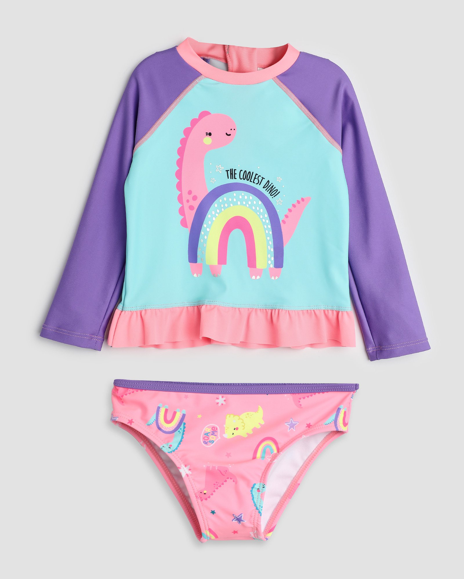 Conjunto de praia infantil arco-íris multicor | Accessori by Riachuelo