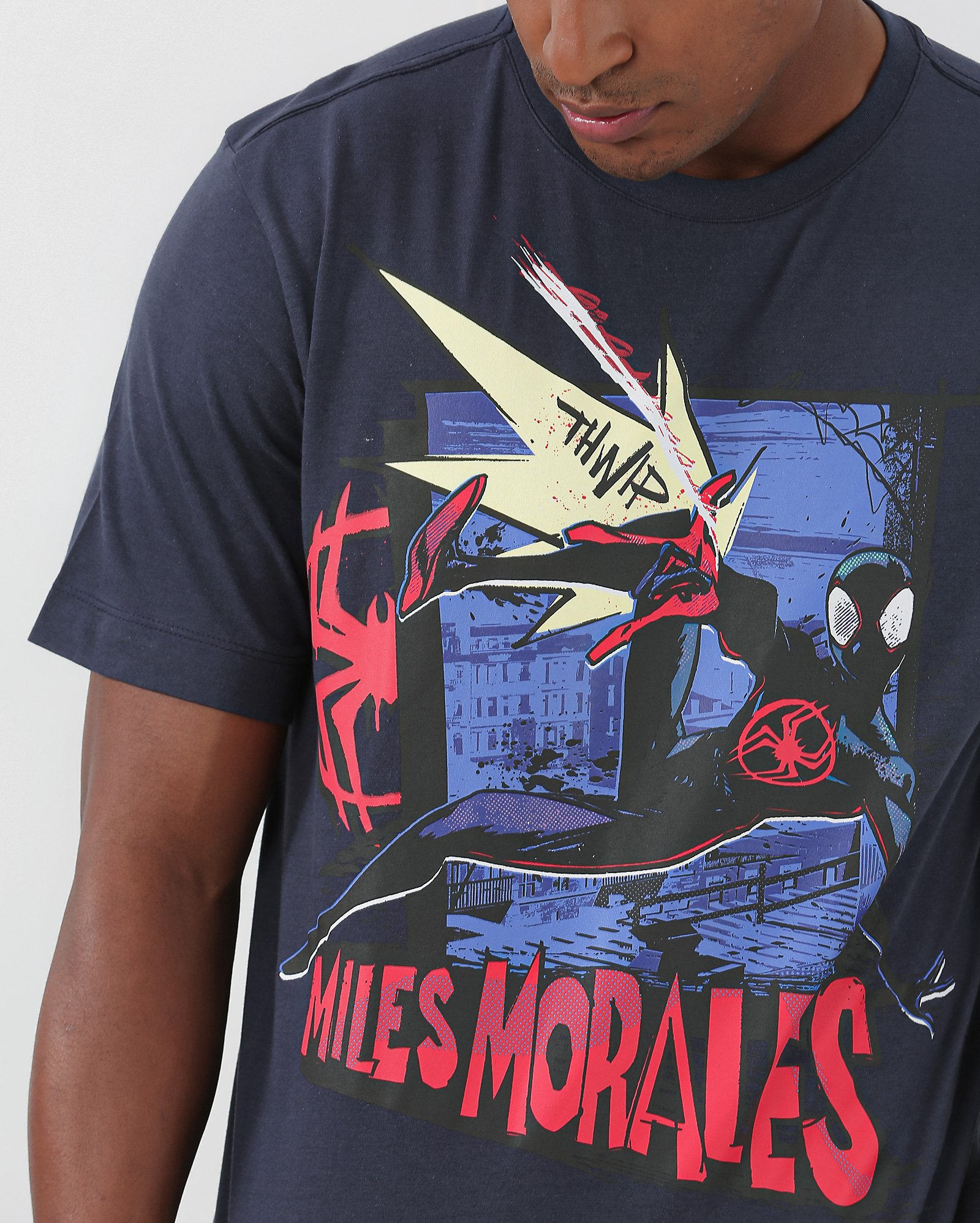 Marvel Spider-Man La Ciudad Del Grafiti De Miles Morales Camiseta