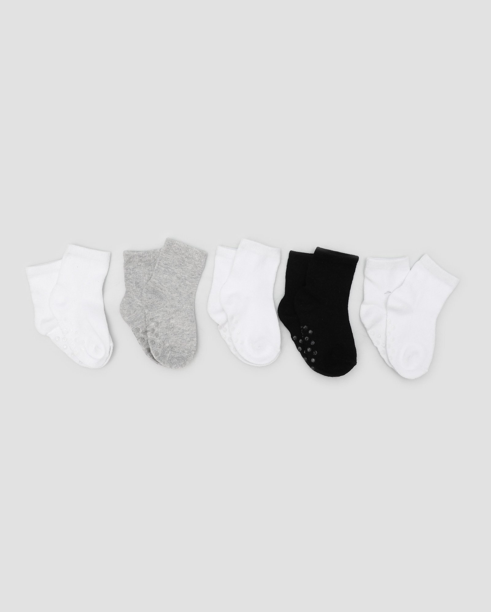 Kit meia bebê 5 pares cano médio multicor | Baby Way by Riachuelo