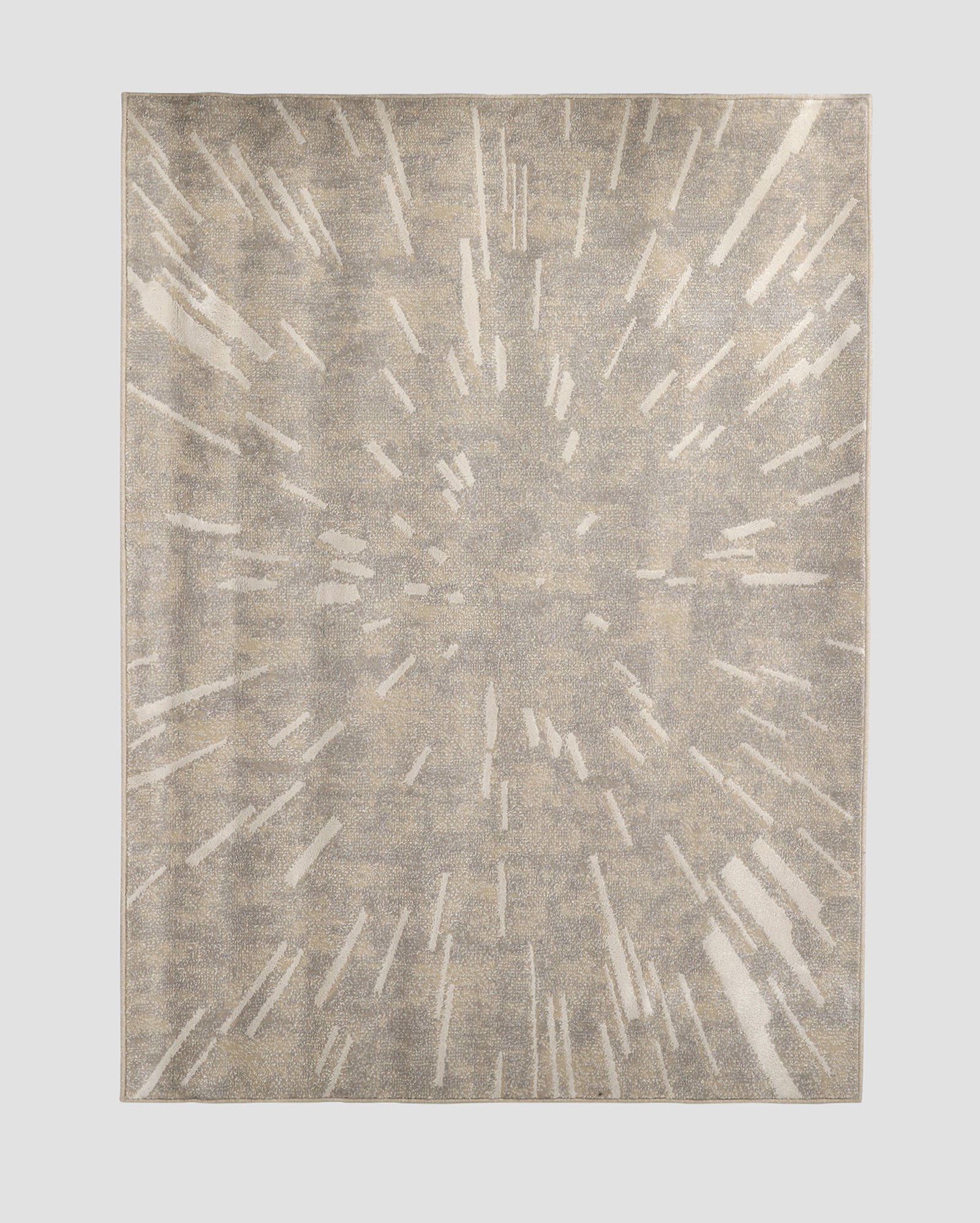 Tapete retangular Perfeita Imperfeição UT01 150x200cm bege | Tapetes São Carlos