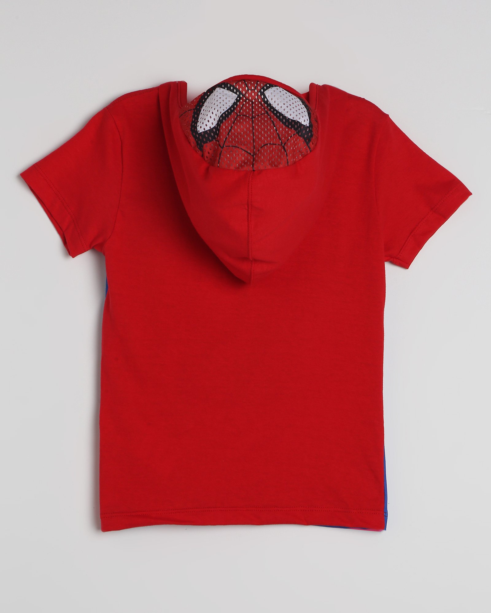 Camiseta infantil Homem Aranha com capuz 4-10A vermelha | Marvel