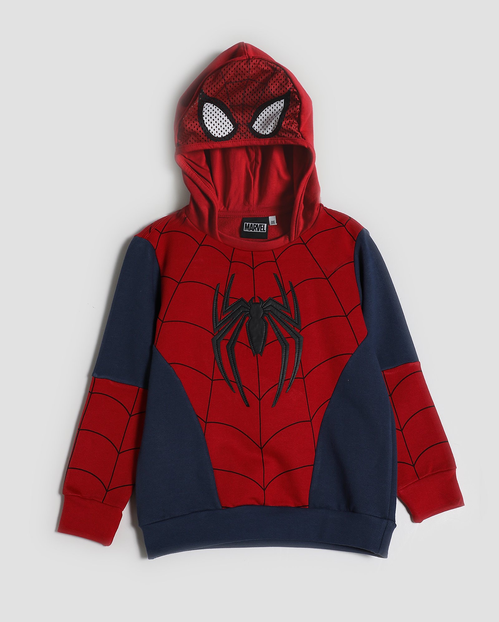 Riachuelo | Blusa de moletom infantil Homem-Aranha com capuz | FANLAB
