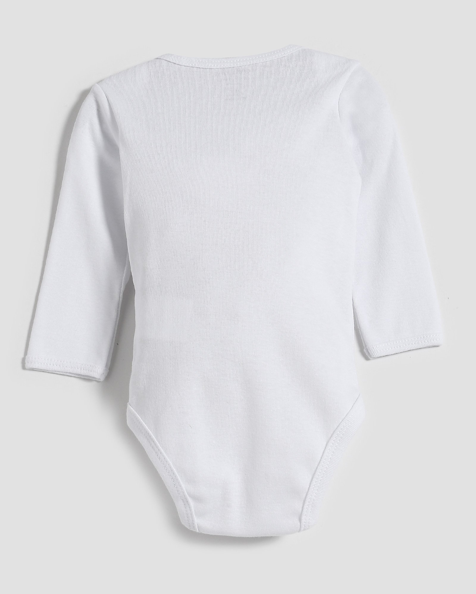Body bebê manga longa branco | Baby Way by Riachuelo