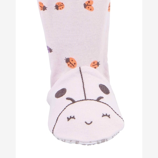 Macacão pijama bebê joaninha lilás | Carter's