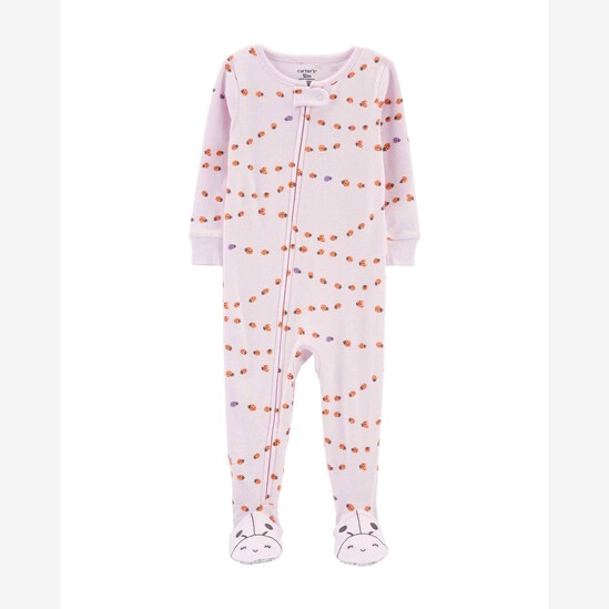 Macacão pijama bebê joaninha lilás | Carter's
