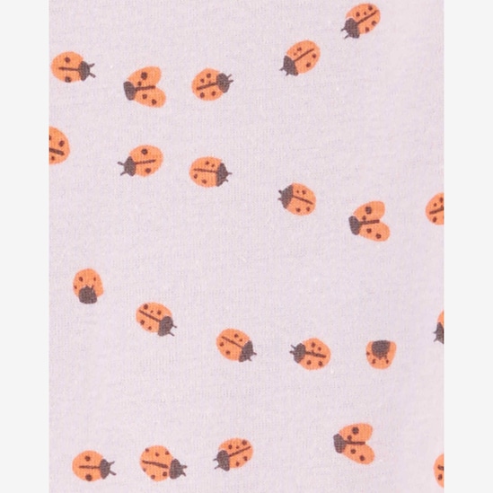 Macacão pijama bebê joaninha lilás | Carter's