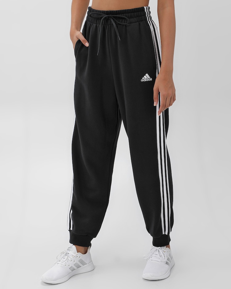 Ha4375 Riachuelo | Calça de moletom feminina jogger HA4375 preta | adidas