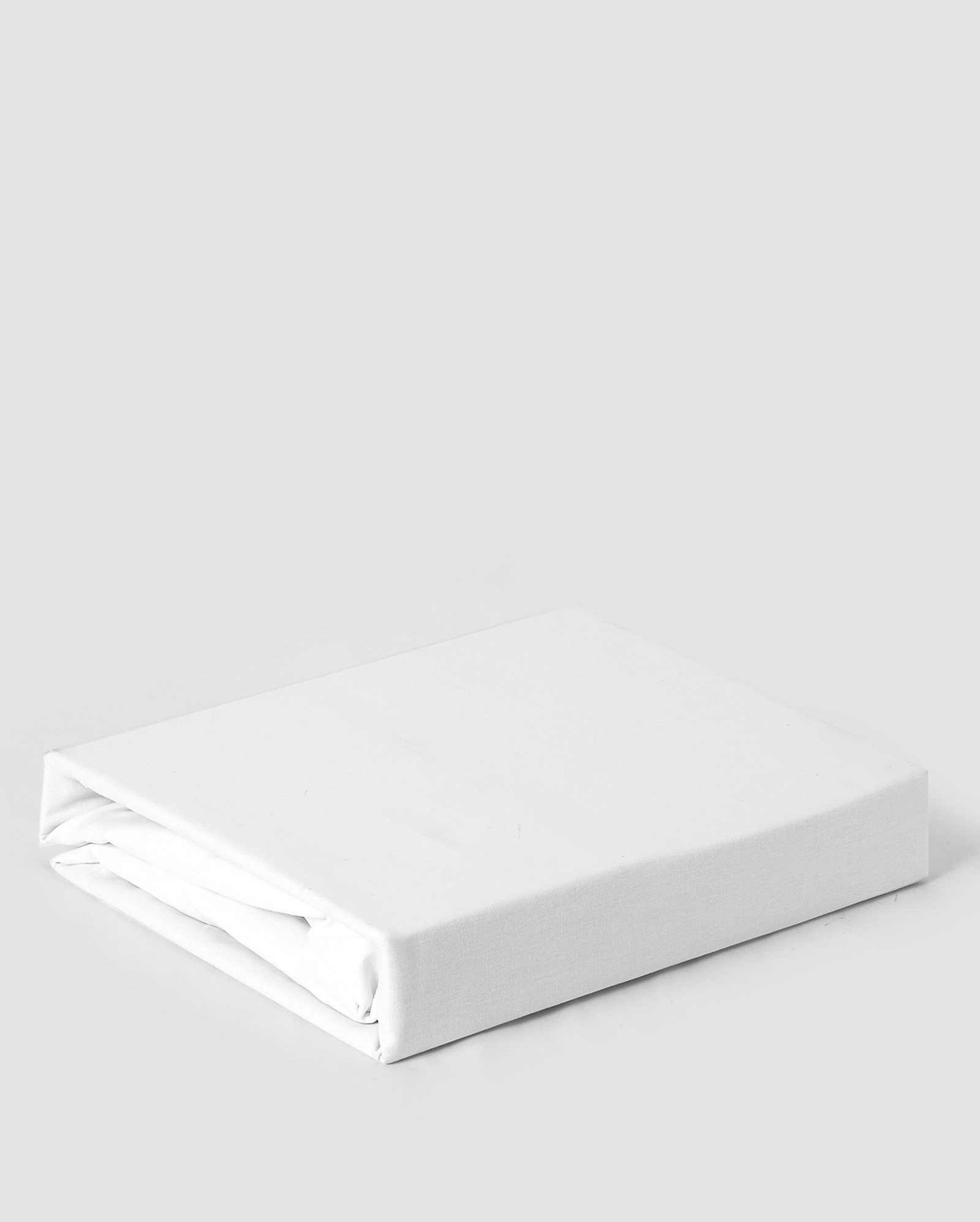 Lençol de cama com elástico percal 160 fios - SOLTEIRO Branco | Casa Riachuelo